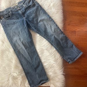 Big Star Jeans Ankle Cropped Size 31 Flap Pockets